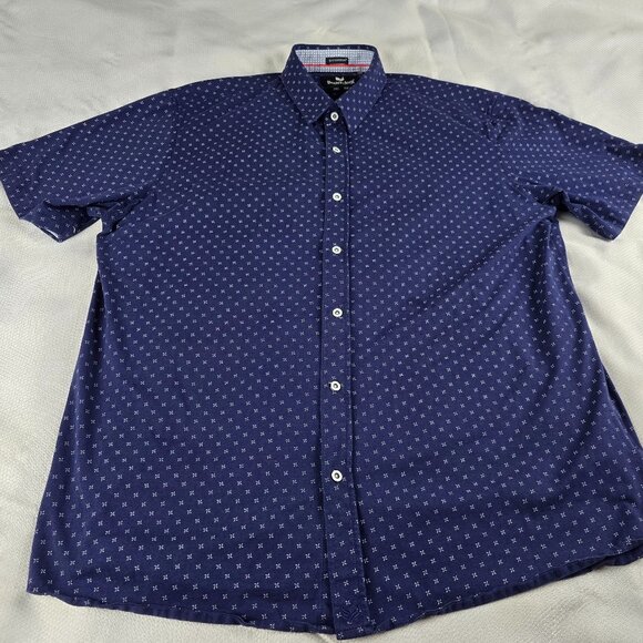 Buttercloth Shirt Mens 3XLT 3XL Tall Fit Icy Cotton Performance Stretch XXXL - Picture 1 of 8